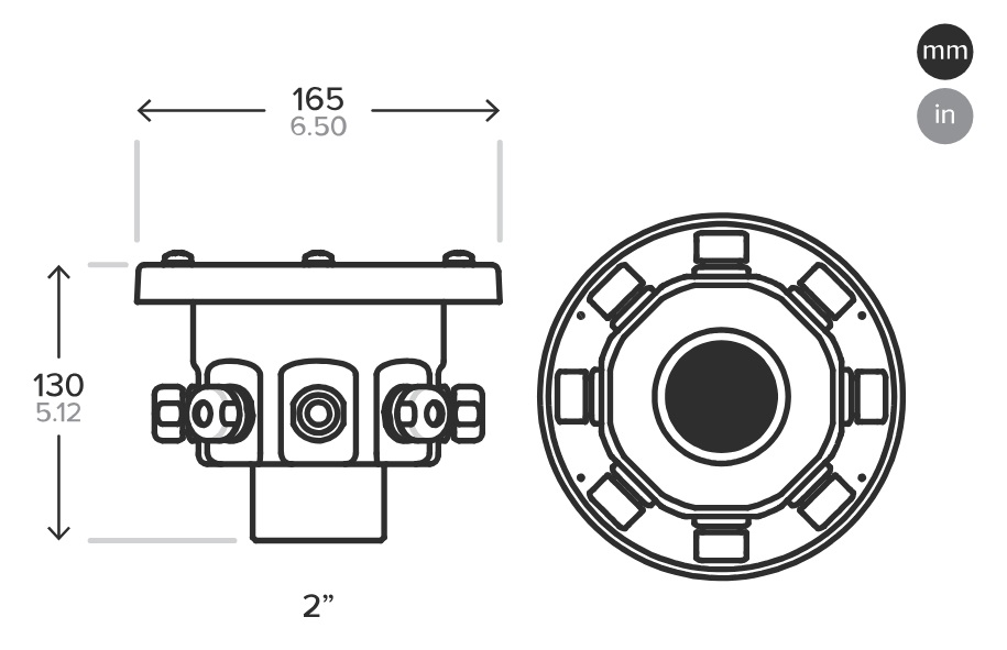 Drawing of JT fountain Cable Inlet